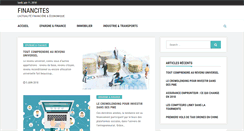 Desktop Screenshot of financites.fr